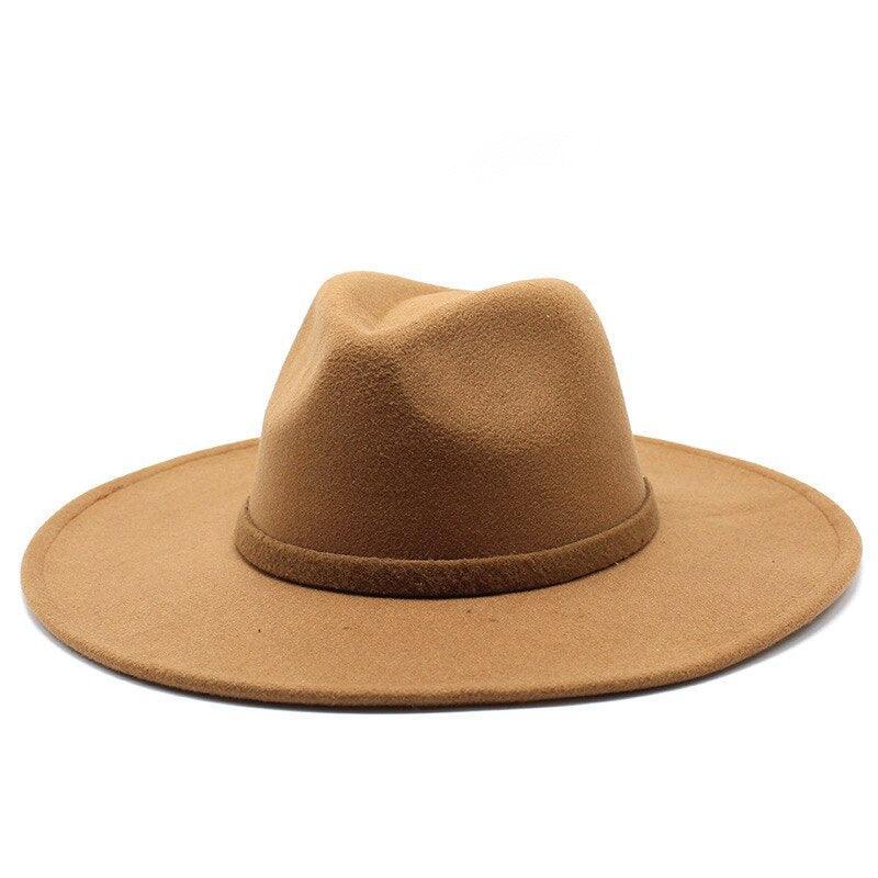 British Style Fedora Hat - Fedora Hat - Guocali