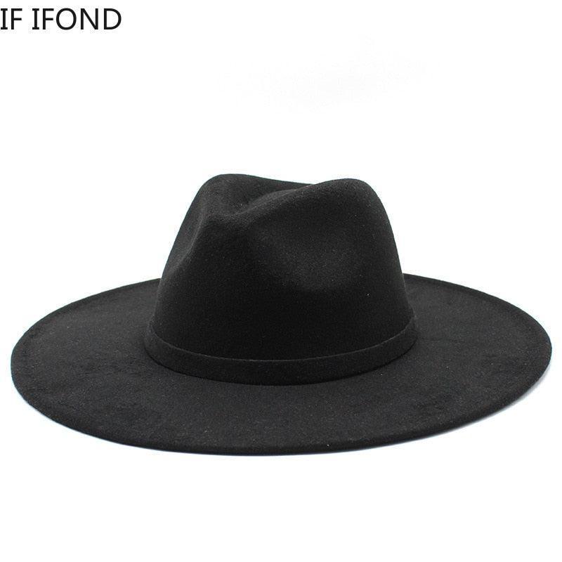 British Style Fedora Hat - Fedora Hat - Guocali