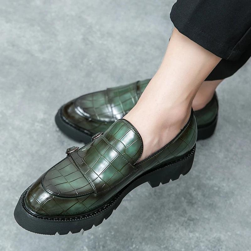 Casual Double Monk Strap Shoes - Monk Strap Shoes - Guocali