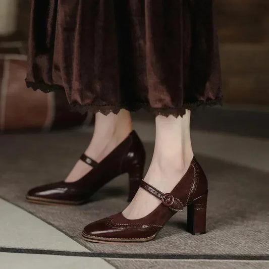 Casual Fretwork Pumps for Women -Guocali