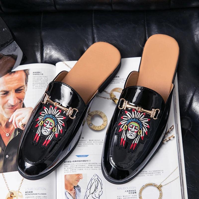 Casual Men Driving Loafer Shoes - - Guocali