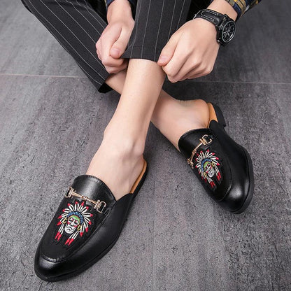 Casual Men Driving Loafer Shoes - - Guocali