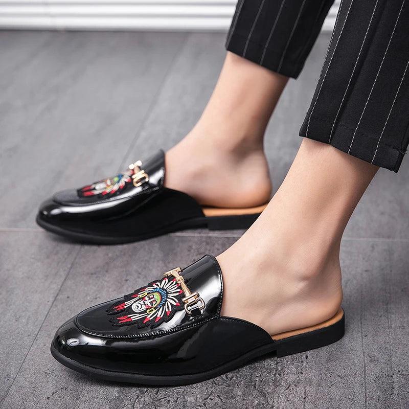 Casual Men Driving Loafer Shoes - - Guocali