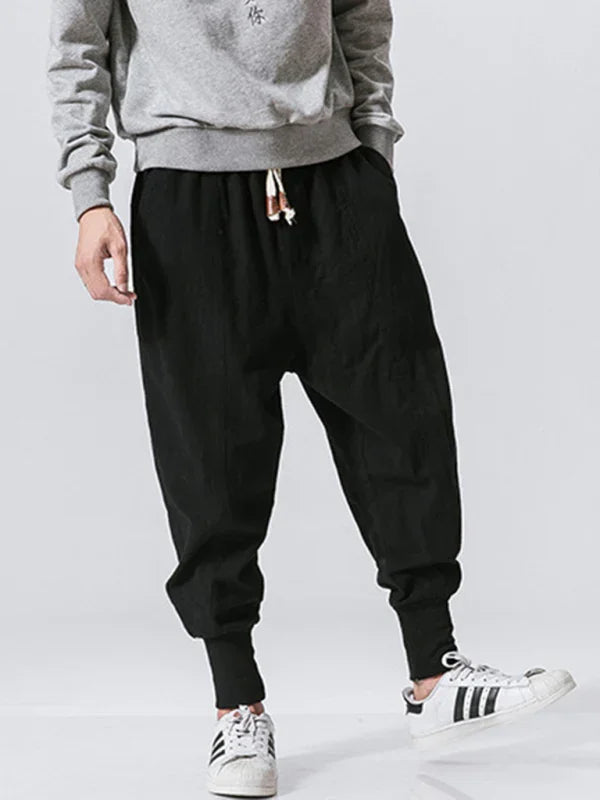 Casual Men's Joggers – Mid Rise Breathable Comfort -Guocali