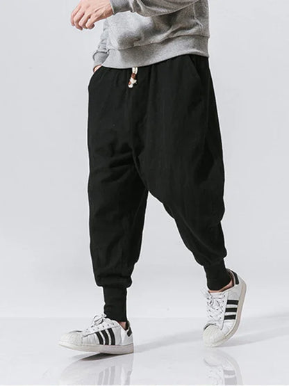 Casual Men's Joggers – Mid Rise Breathable Comfort -Guocali