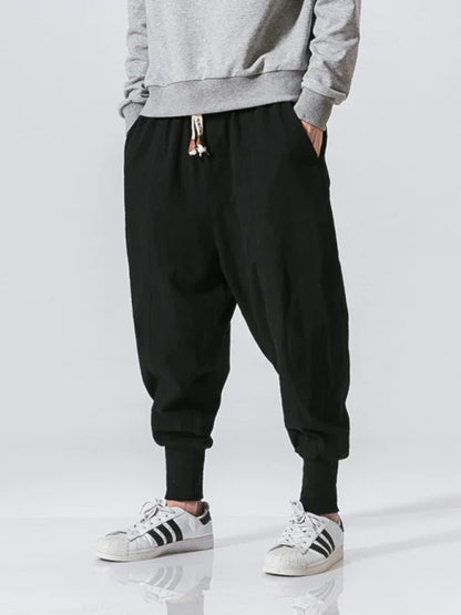 Casual Men's Joggers – Mid Rise Breathable Comfort -Guocali