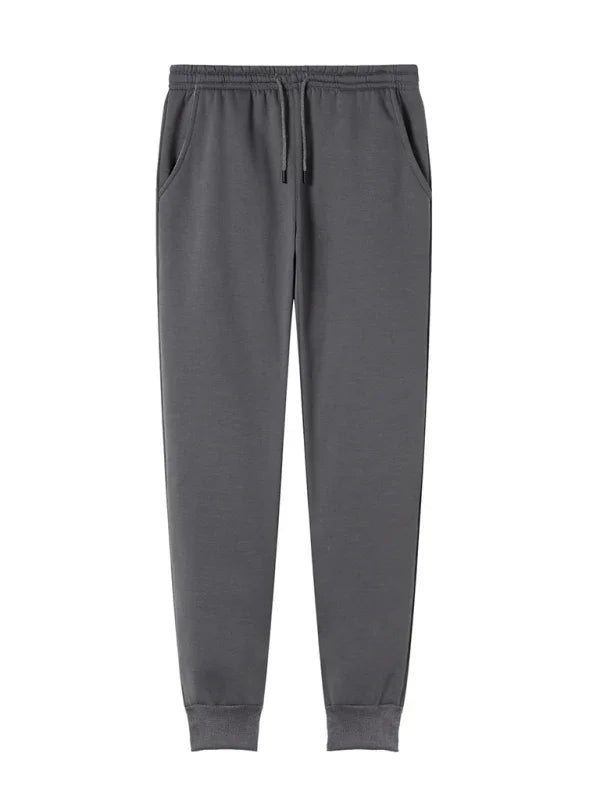 Casual Men's Joggers – Mid Rise Drawstring Fit -Guocali