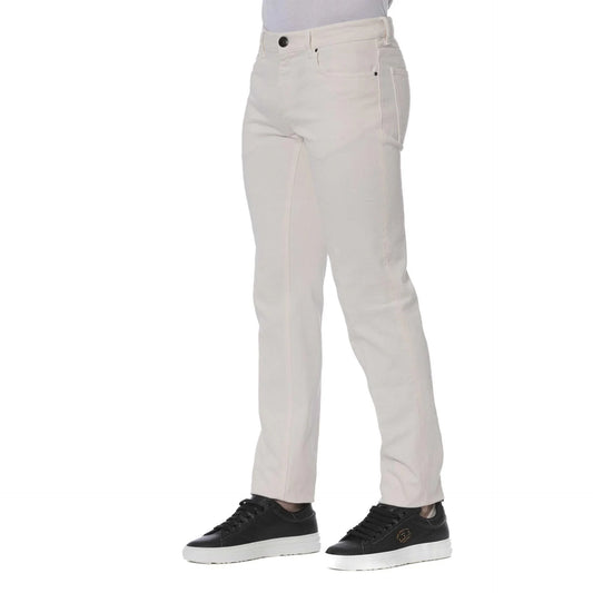 Casual Men Trousers – Mid-Rise Straight Leg -Guocali