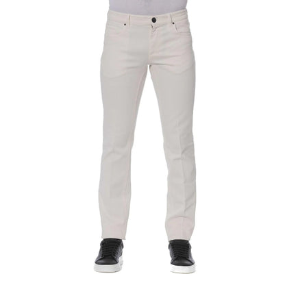 Casual Men Trousers – Mid-Rise Straight Leg -Guocali