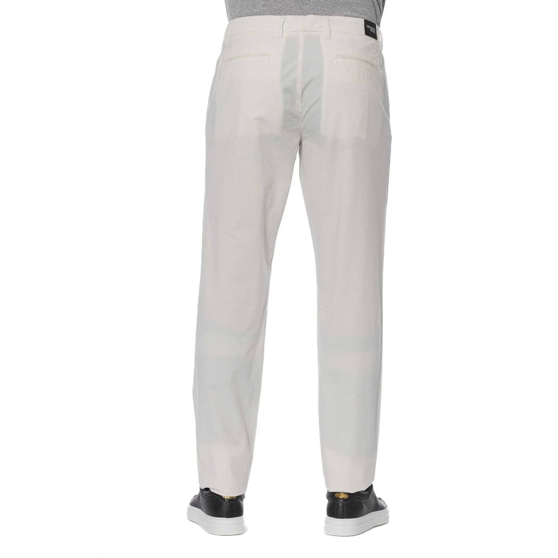 Chic Men Trousers – Mid Rise Stretchable -Guocali