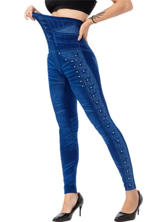 Chic Women Leggings – High-Waist Stretchable -Guocali