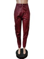Chic Women's Cargo Pants – High-Waist Stretchable Fit -Guocali