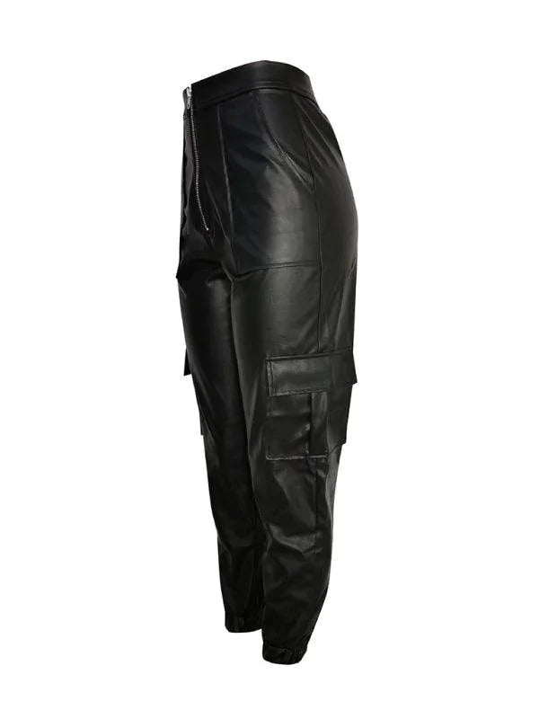 Chic Women's Cargo Pants – High-Waist Stretchable Fit -Guocali