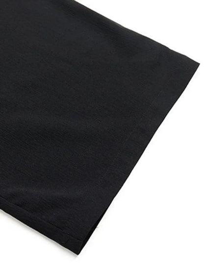 Chic Women Wide Leg Pants – High Rise Elastic -Guocali