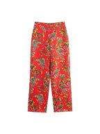 Chic Women Wide Leg Pants – High-Waist Floral -Guocali