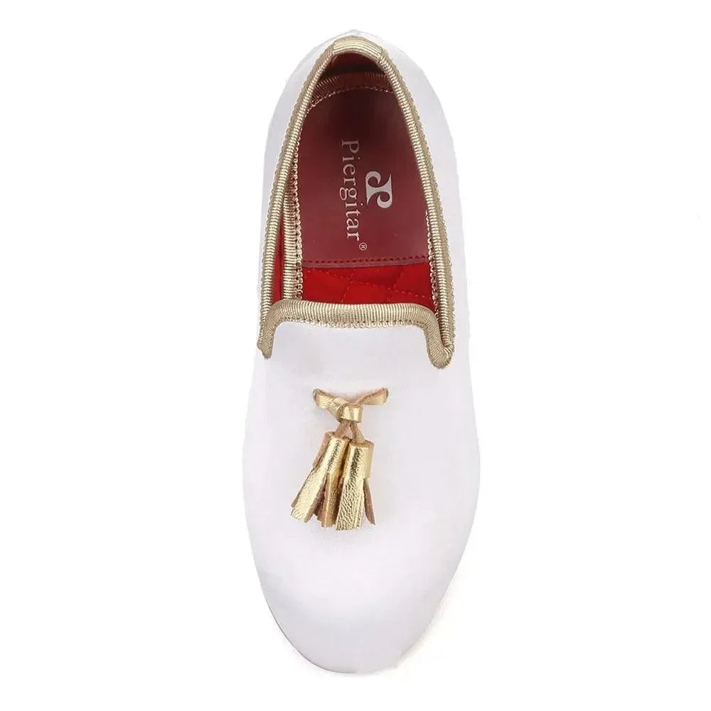 Cozy Cotton Insole Kids' Loafers -Guocali