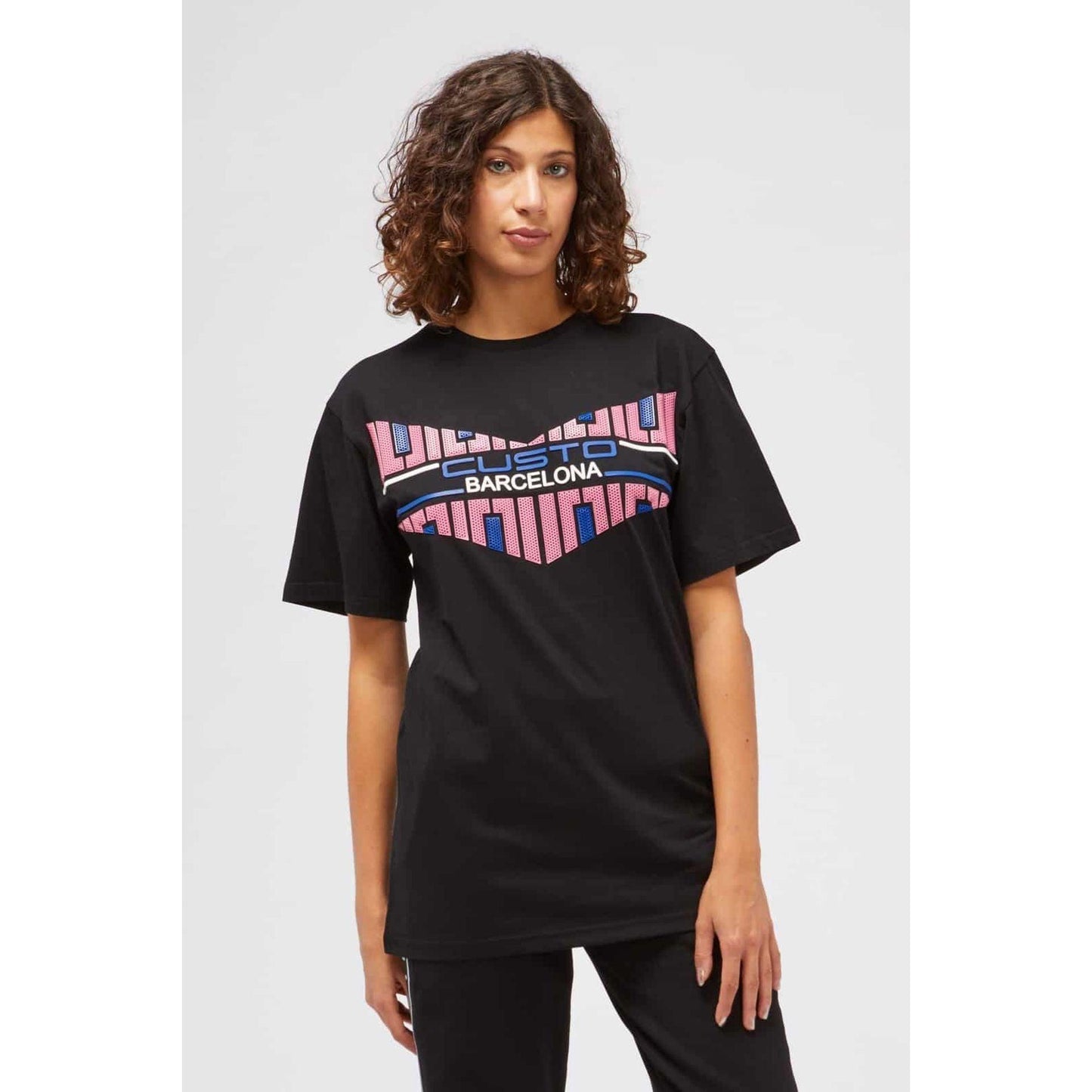 Custo Barcelona Women T-Shirts - Black Brand T-shirts - T-Shirt - Guocali