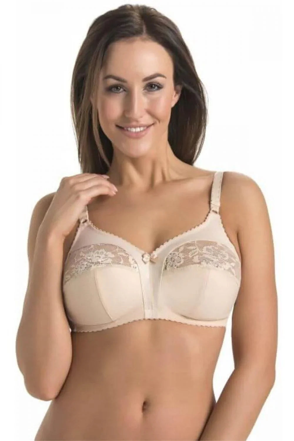 Women Lace Cotton Wireless Comfort Bra