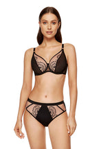 Embroidered Bra Full Cup Support-Women Bra-GUOCALI
