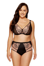 Embroidered Bra Full Cup Support-Women Bra-GUOCALI