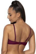 Push Up Bra Embroidered Cotton Plunge-Women Bra-GUOCALI