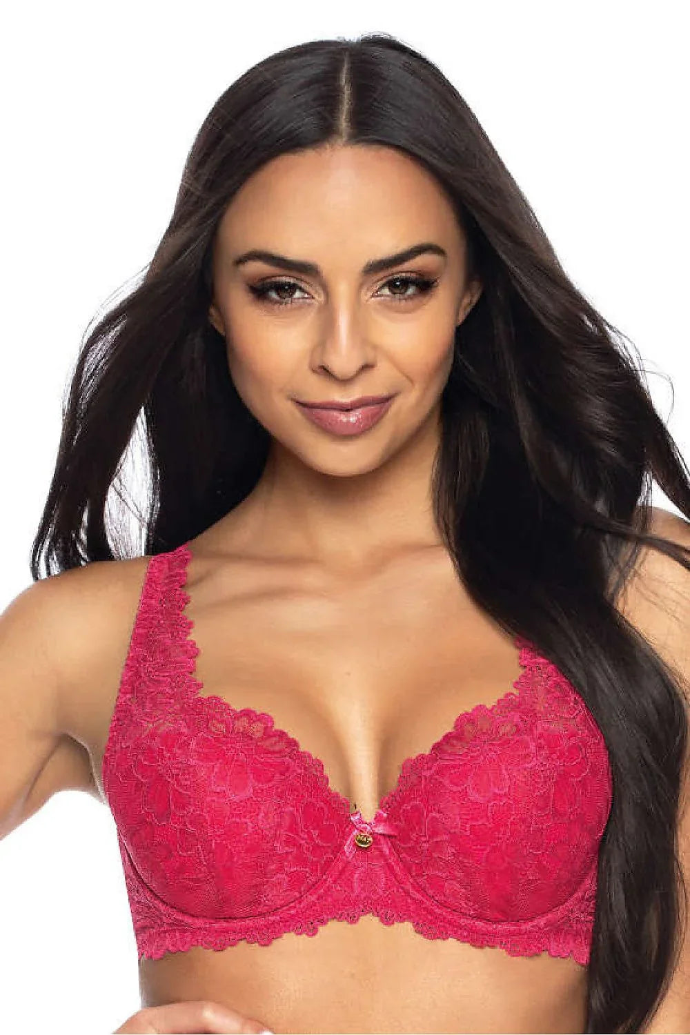 Women Demi Lace Underwire Padded Bra