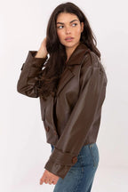 Women's Cropped Coat - With Lining Chic, Elegant, Casual