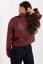 Women's Cropped Coat - With Lining Chic, Elegant, Casual