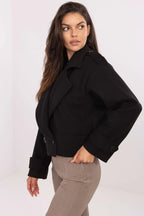 Women's Cropped Coat - With Lining Chic, Elegant, Casual
