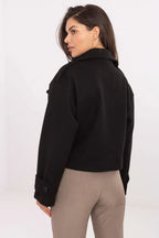 Women's Cropped Coat - With Lining Chic, Elegant, Casual