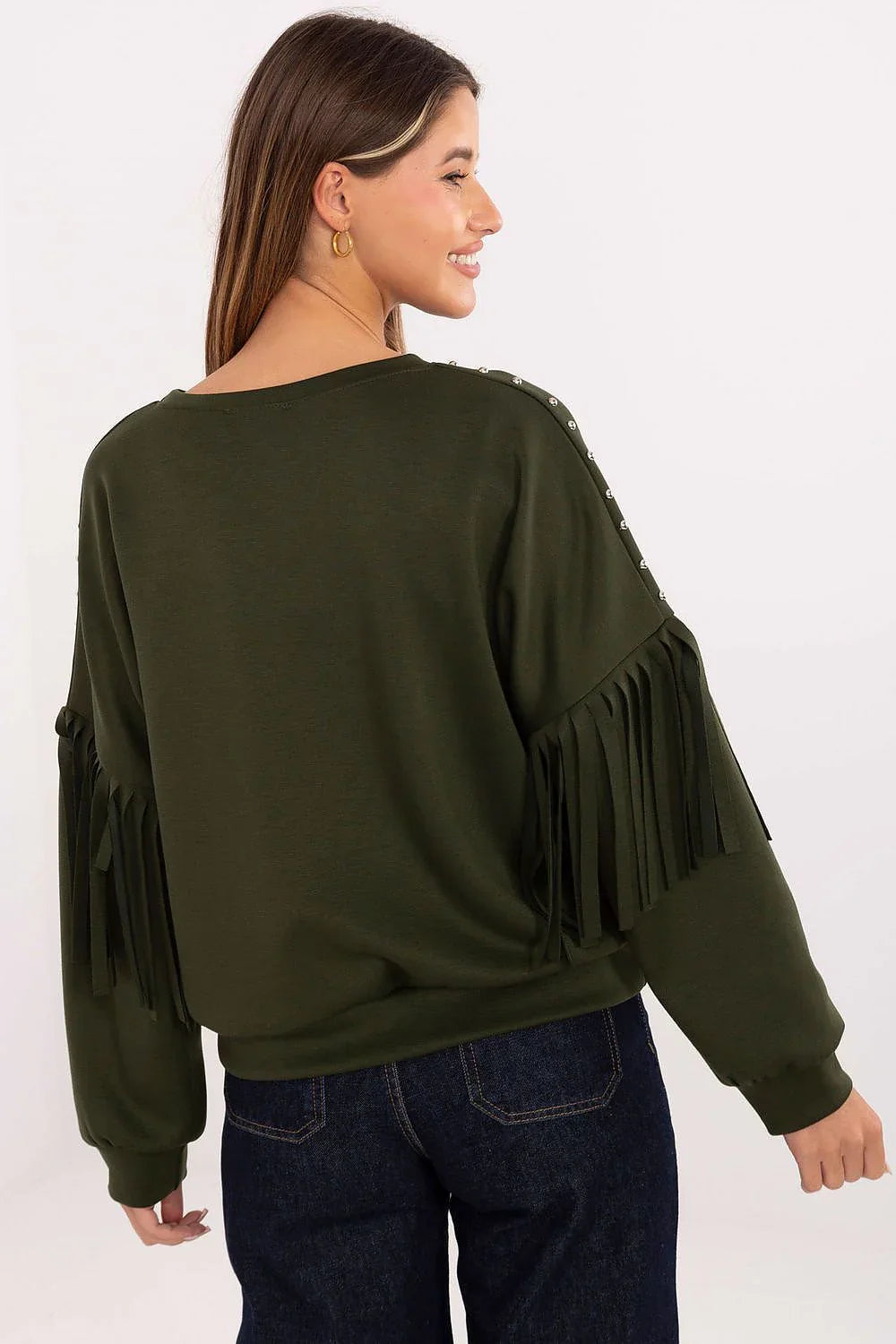 Women's Sweatshirt - Crew-Neck With Regular Fit