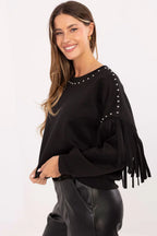 Women's Sweatshirt - Crew-Neck With Regular Fit
