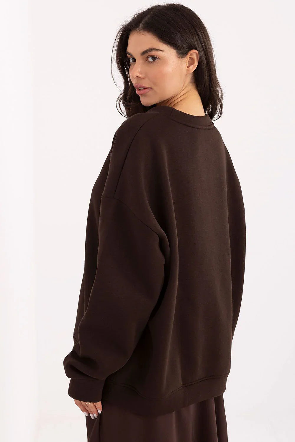 Women's Sweatshirt - Crew-neck With Regular Fit
