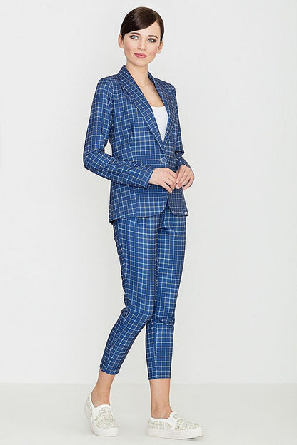 Professional Women Trousers – High-Rise Slim Fit