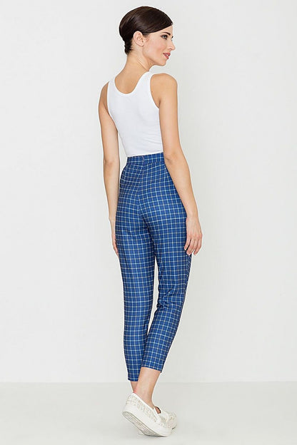 Professional Women Trousers – High-Rise Slim Fit