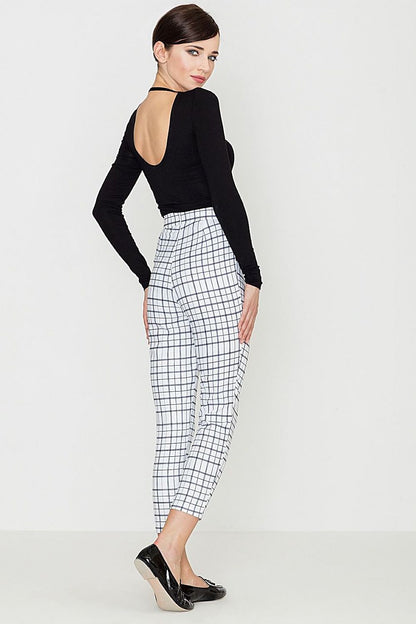 Elegant Women Trousers – High-Waist with Tapered Leg