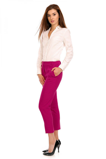 Chic Women Trousers – High-Waist Versatility