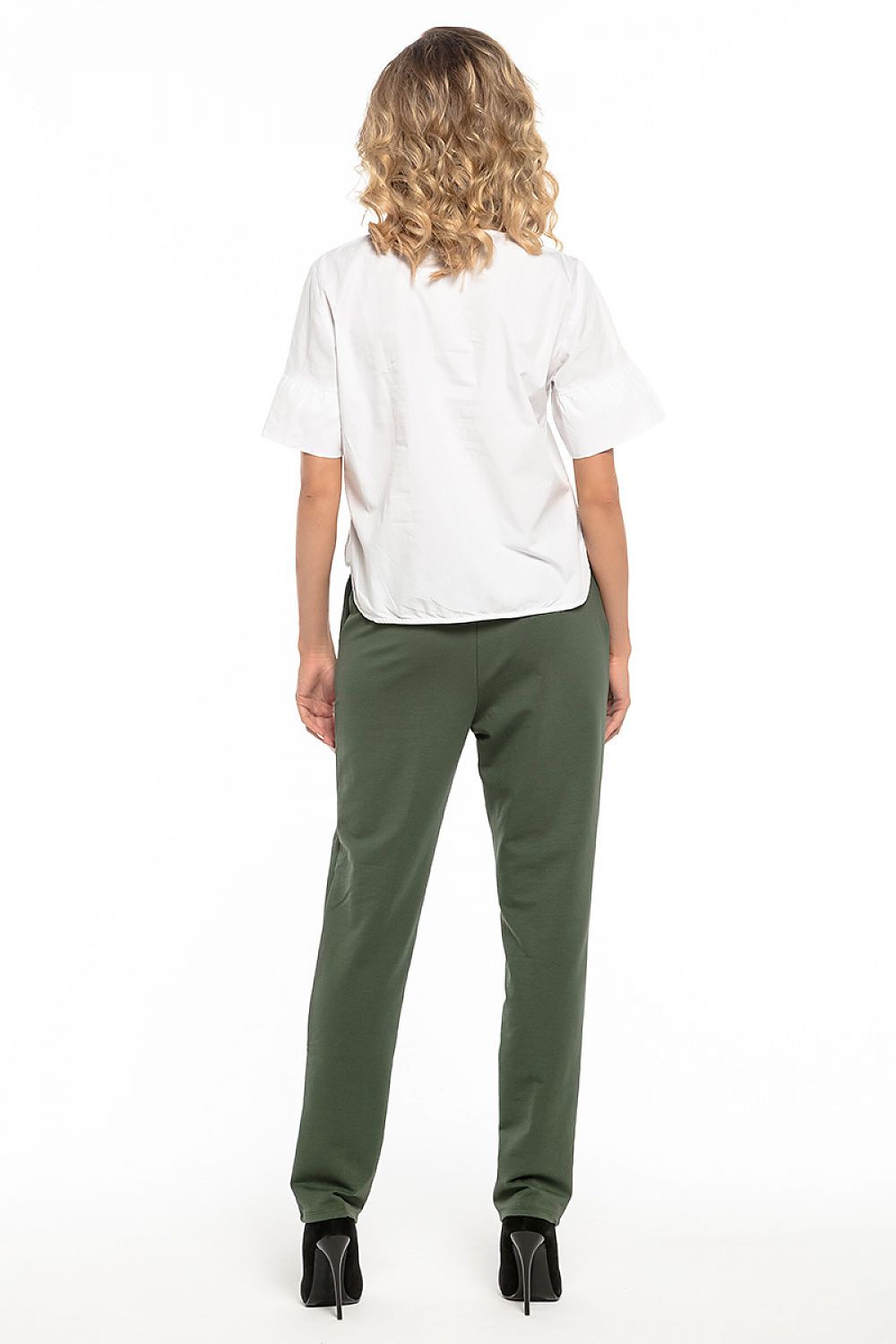 Elegant Women Trousers – Mid Rise Stretch