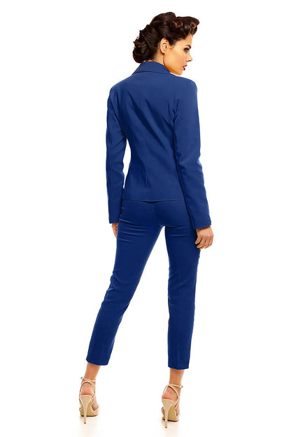 Elegant Women Cropped Pants – High-Waist Slim Fit