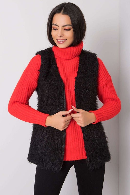 Women Suit Vest - Lightweight - Sleeveless Black