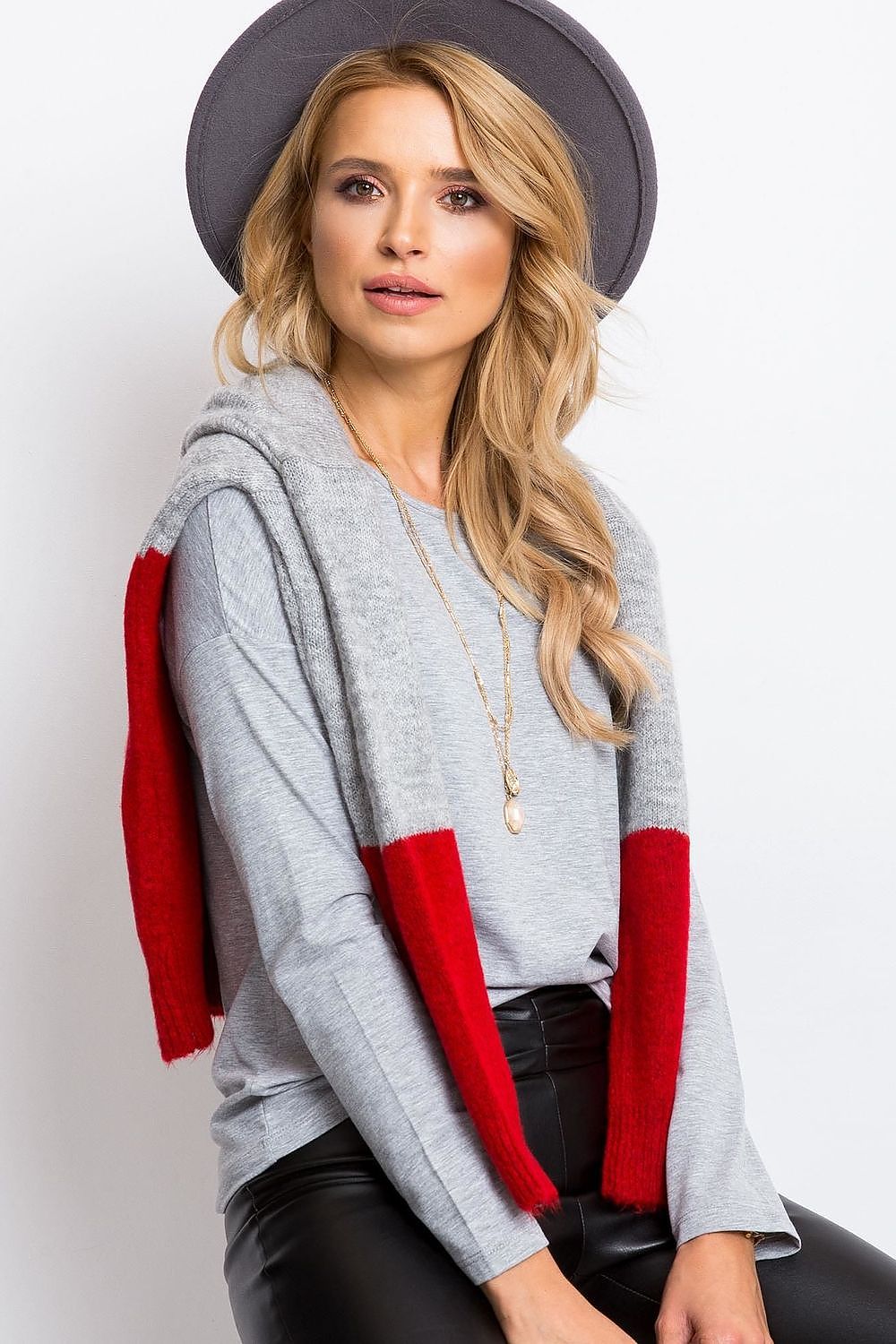 Women's Cotton Blouse - Solid Cropped Length