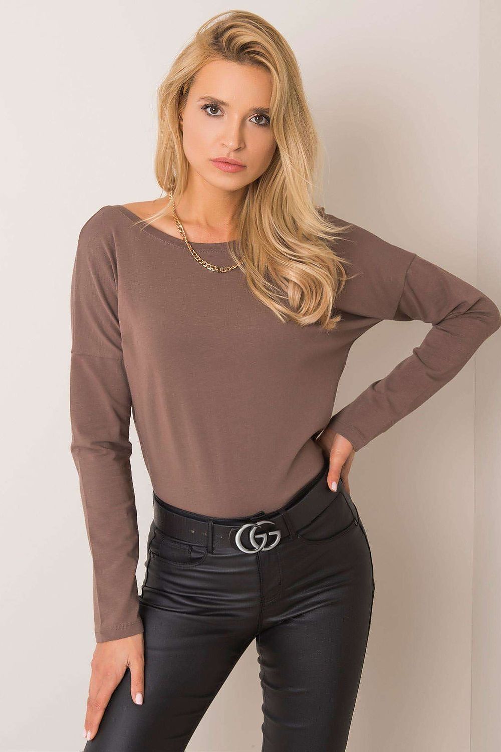 Women's Casual Blouse - Solid Hip Length