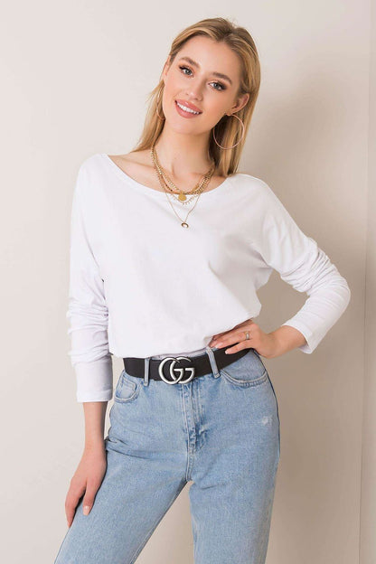 Women's Casual Blouse - Solid Hip Length