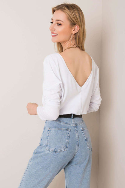 Women's Casual Blouse - Solid Hip Length