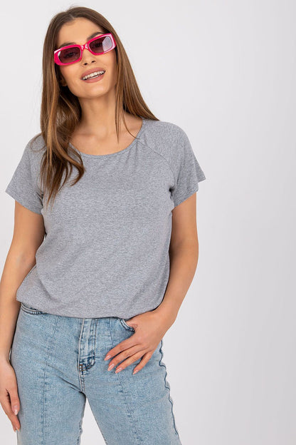 Women's Casual Blouse - Solid Waist Length