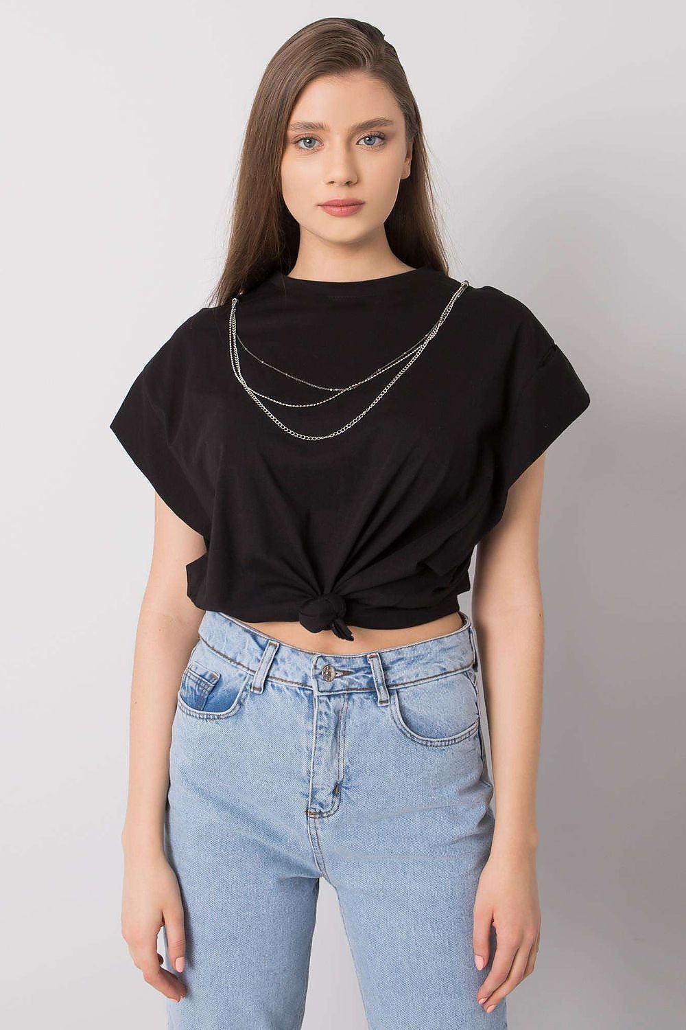 Women's Cotton Blouse - Solid Hip Length
