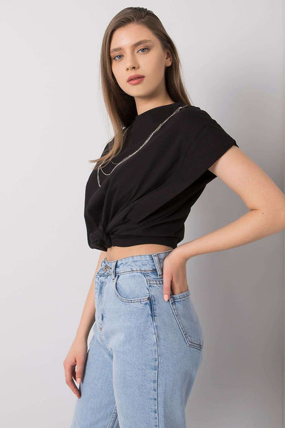 Women's Cotton Blouse - Solid Hip Length