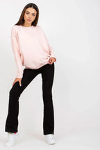 Women's Sweatshirt - Crew-Neck With Relaxed Fit