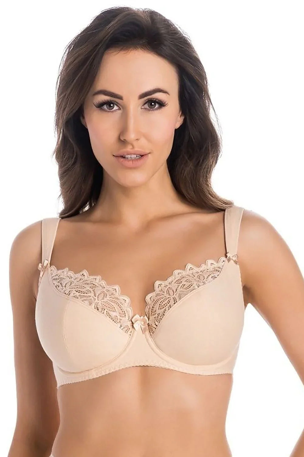 Women Wide Strap Full Coverage Underwire Bra