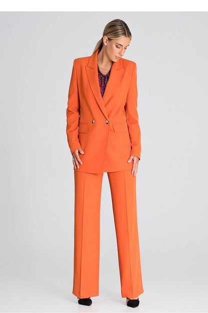 Elegant Women Trousers – High-Rise Pleated Comfort
